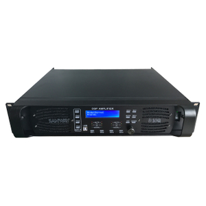 D10Q 4CH Âm thanh Âm thanh Kỹ thuật số DSP Bộ khuếch đại công suất DSP với Ethernet